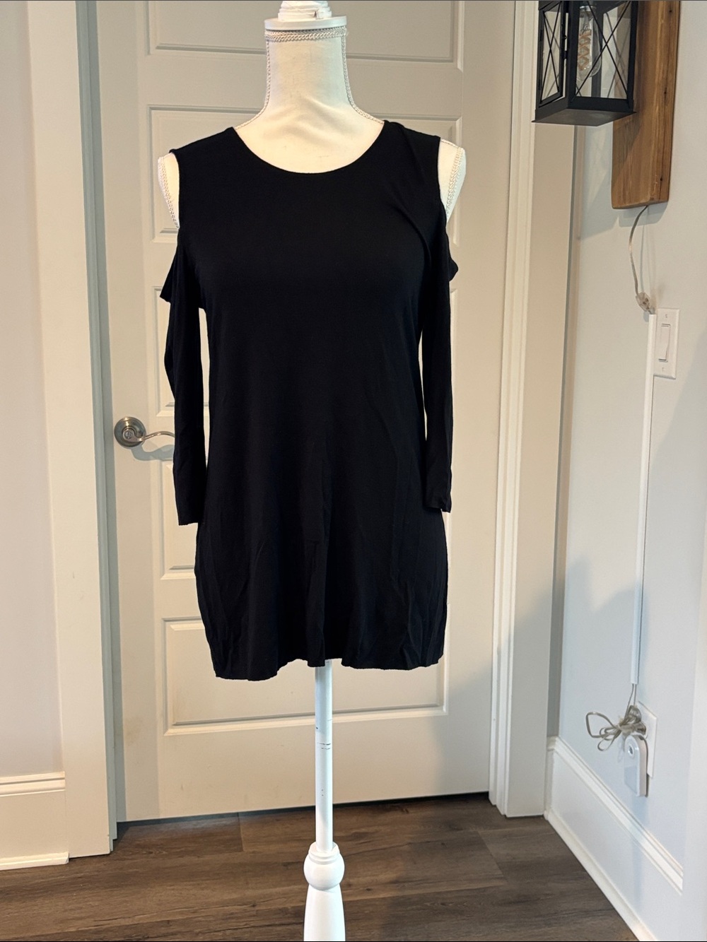 Bailey 44 Black Crewneck Top